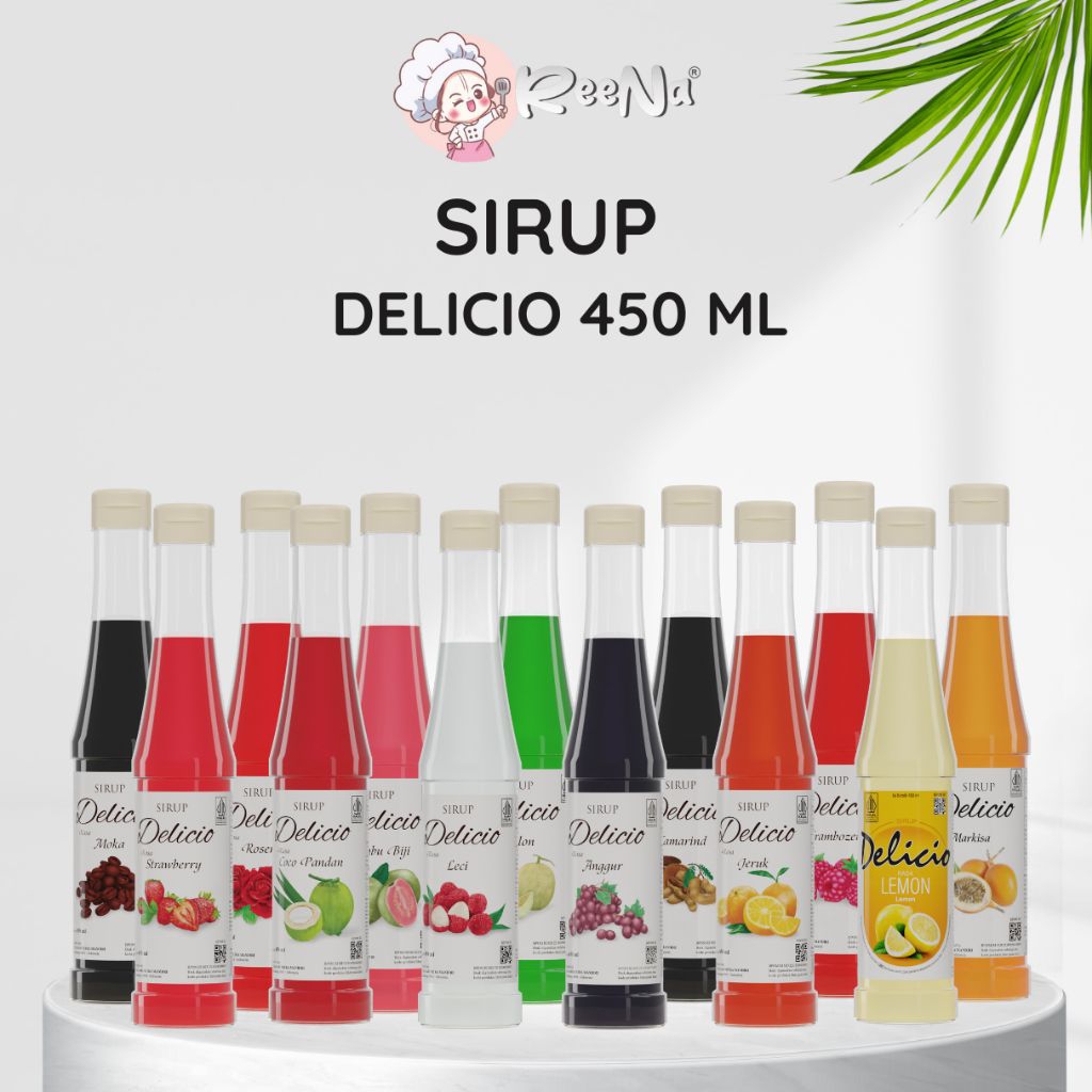 

Sirup Delicio 450ml – Banyak Rasa | Tanpa Pengawet & Pemanis Buatan