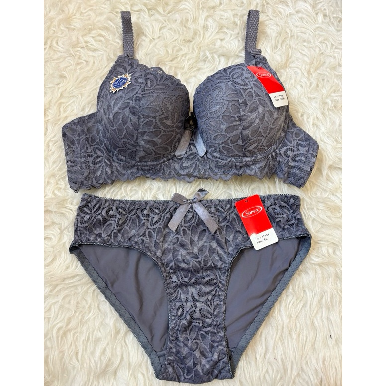 KODE V69Z Set CD dan Bra Sorex Renda Bh Kawat Wanita Hantaran Premium