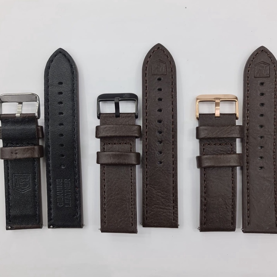 KODE A85Q Strap Leather T5 Original Tali Kulit Jam tangan T5 Original 22mm 24mm 26mmTALI JAM TANGAN 
