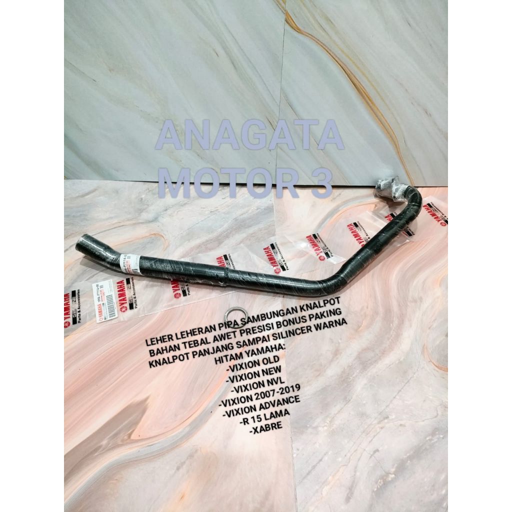LEHER LEHERAN PIPA SAMBUNGAN KNALPOT BAHAN TEBAL AWET PRESISI BONUS PAKING KNALPOT PANJANG SAMPAI SI