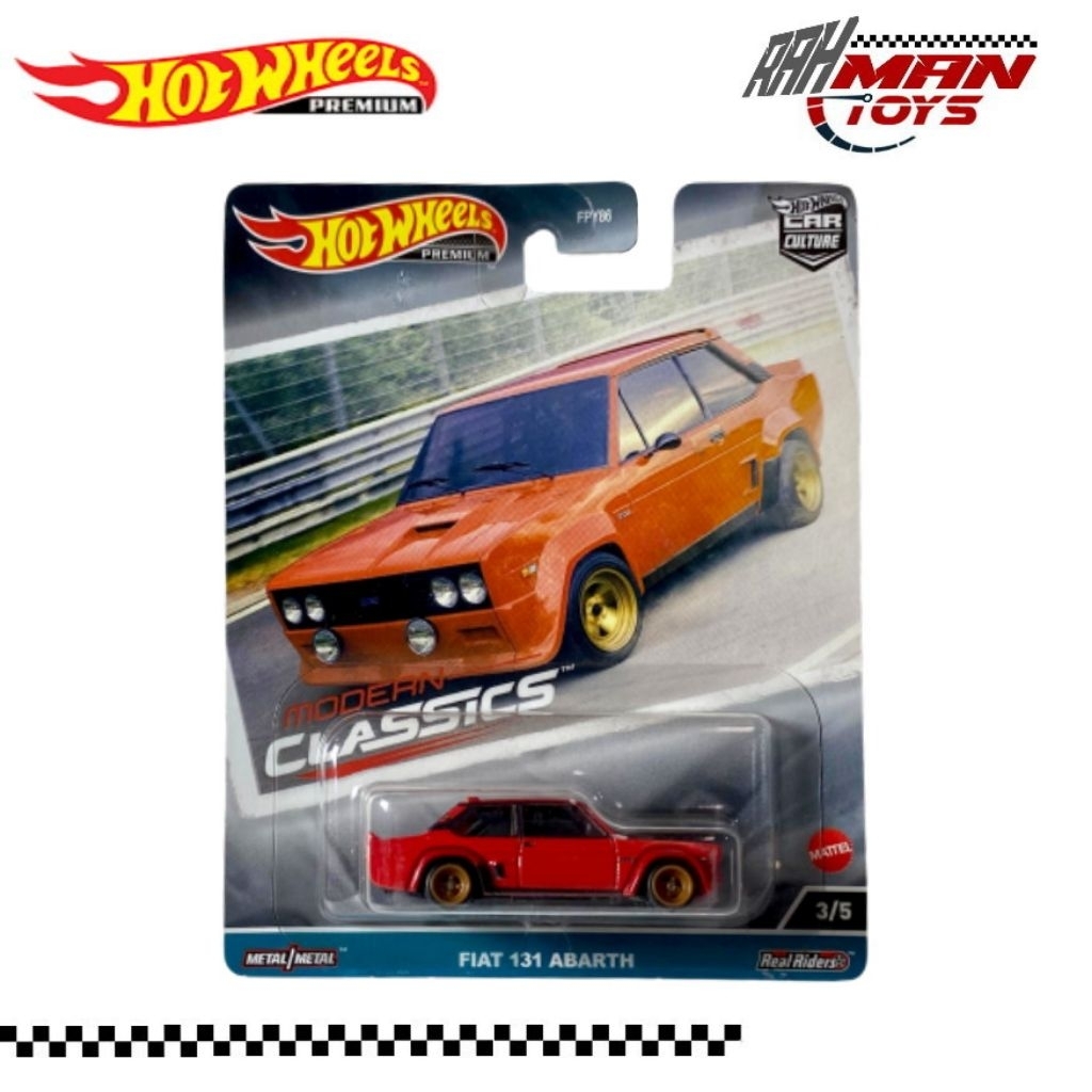 Hot Wheels Premium Fiat 131 Abarth /Series Modern Classics