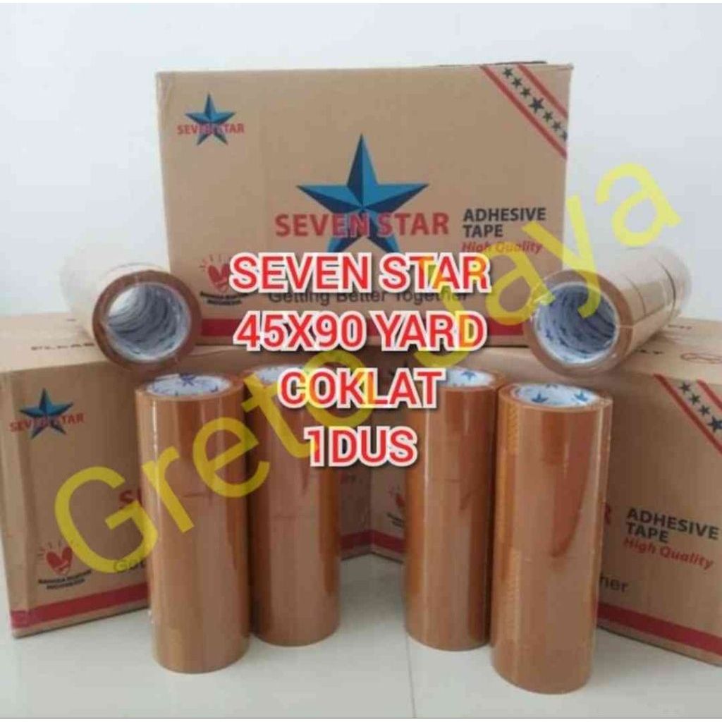 

Plakban 1 DUS ISI 72 Murah 45mm x 90 Yard Lakban Putih Coklat Clear Isolasi Solasi Tape Seltip Selotip Penambal Packing Karton Cokelat 45x90