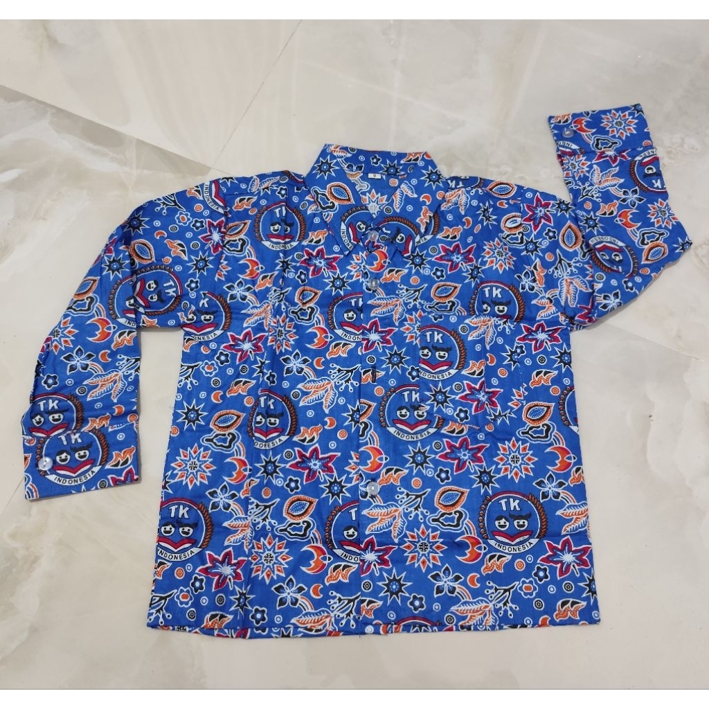 READY SERAGAM BATIK TK NASIONAL ( TK INDONESIA)