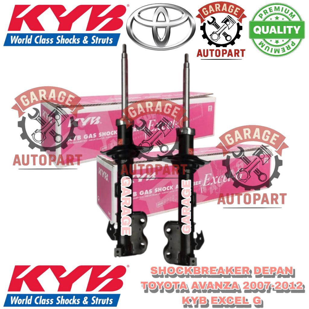Shockbreaker Avanza 2007-2012 Depan Original Kayaba Excel-G