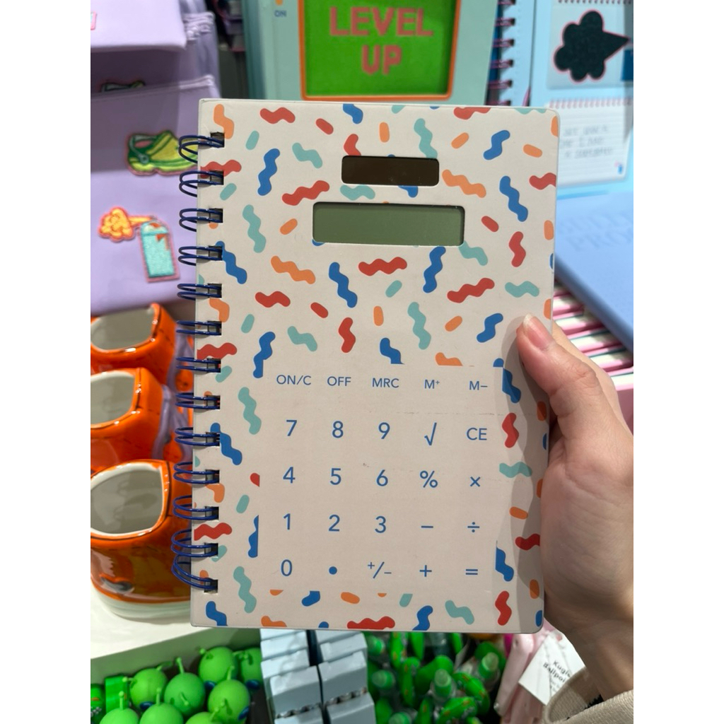 

Flying Tiger Notebook with Calculator - Buku Tulis dengan Kalkulator
