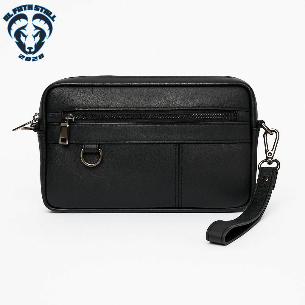 Tas Hand Bag Pria Kulit Asli Garut Original Sukaregang Terlaris