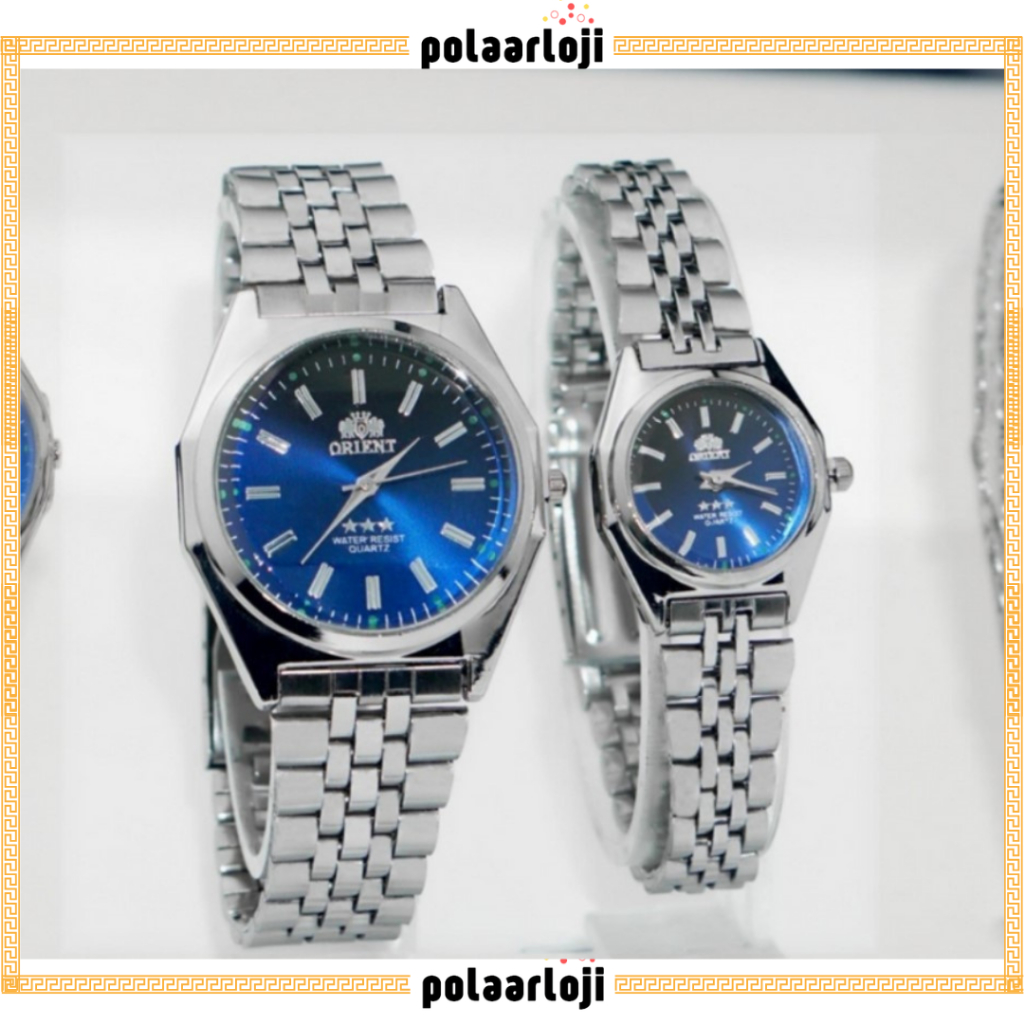 ORIGINAL PA JAM TANGAN COUPLE MURAH ORIENT STAR RANTAI PREMIUM PRIA WANITA GROSIR ARLOJI OR001