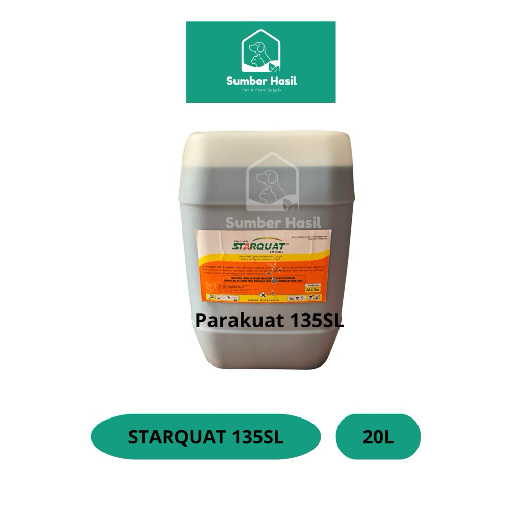 STARQUAT 20 LITER 135SL HERBISIDA OBAT PEMBASMI RUMPUT LIAR PARAKUAT ORIGINAL