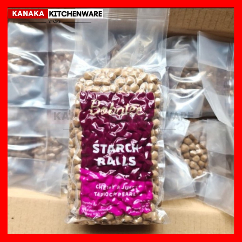 

BOBATEE STARCH BALLS 1KG BUBBLE TOPPING MINUMAN PEARL JELY TAPIOKA