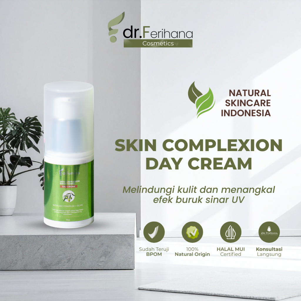 (dr. Ferihana) Day Cream Flek & Melasma Berat-Skin Complexion Brightening