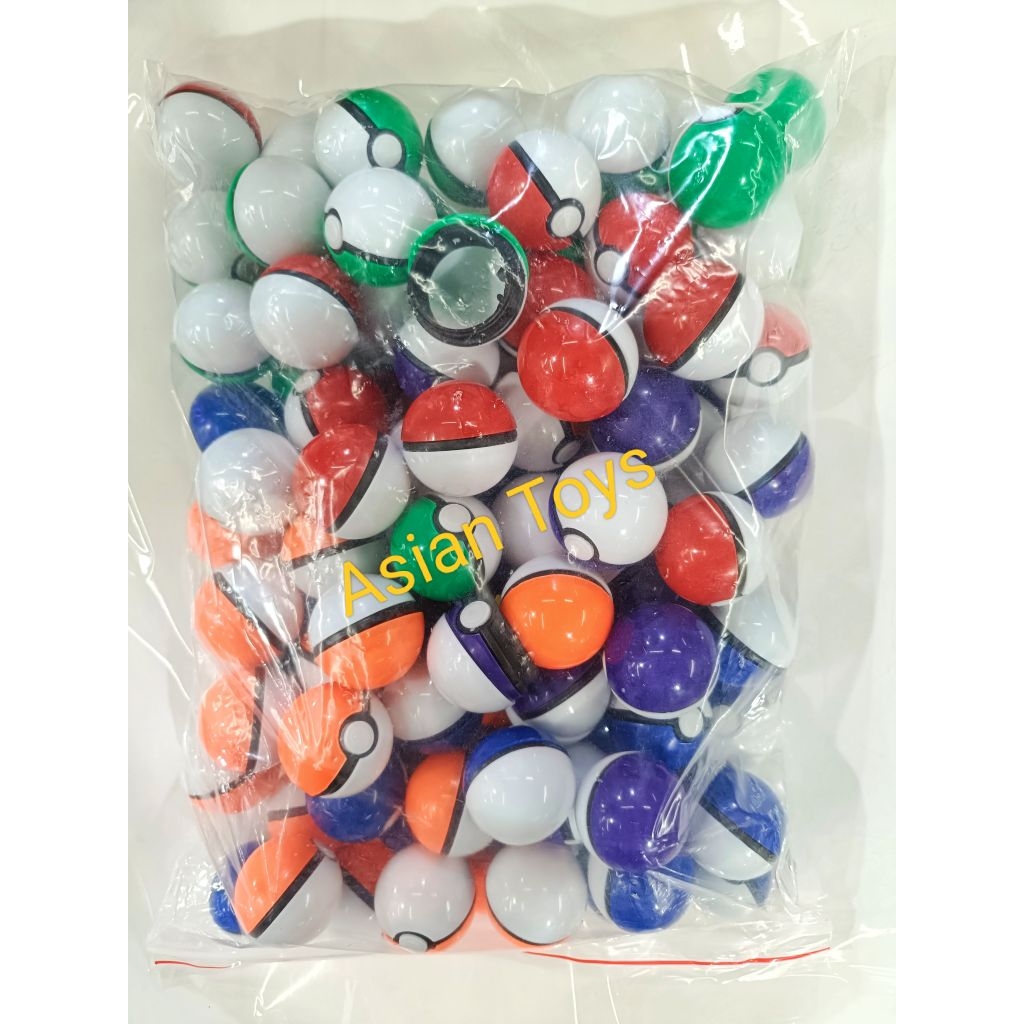 (100 PCS) BOLA POKEMON MINI/ MAINAN ANAK BOLA POKEMON