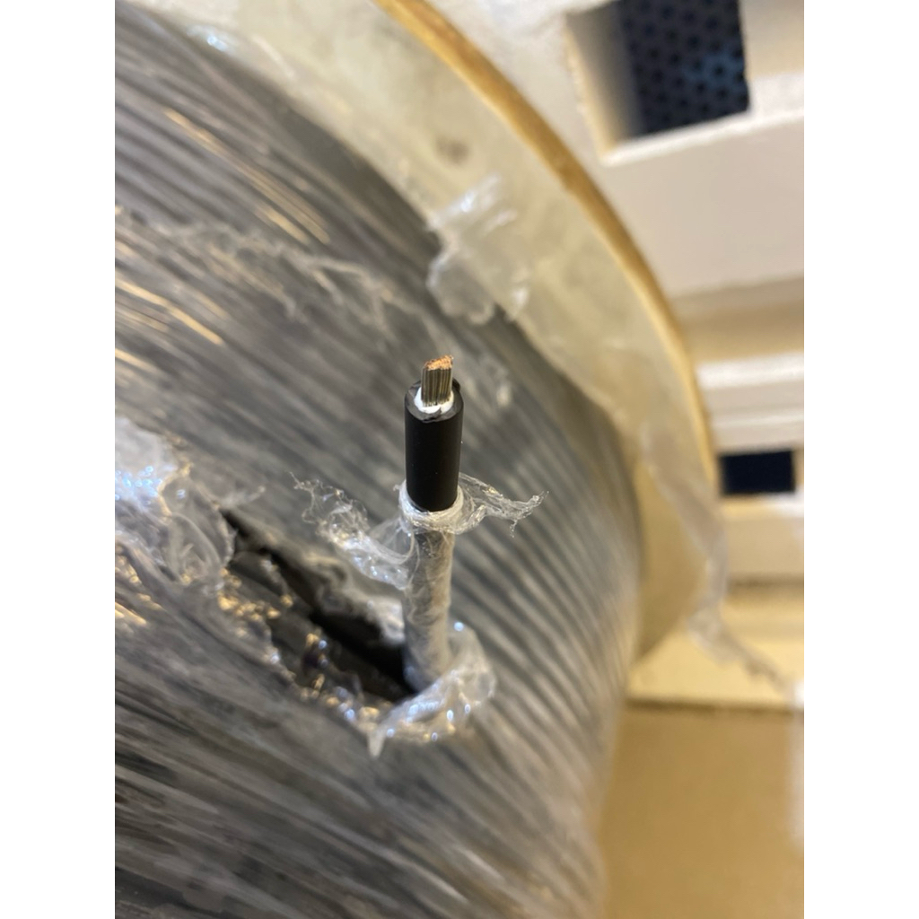 Cable Kabel PV Solar Panel Surya 6mm 1x6mm 2x10 2x6 PV1F PV-1F AWG Tinned Cooper 10 AWG UV Resistanc