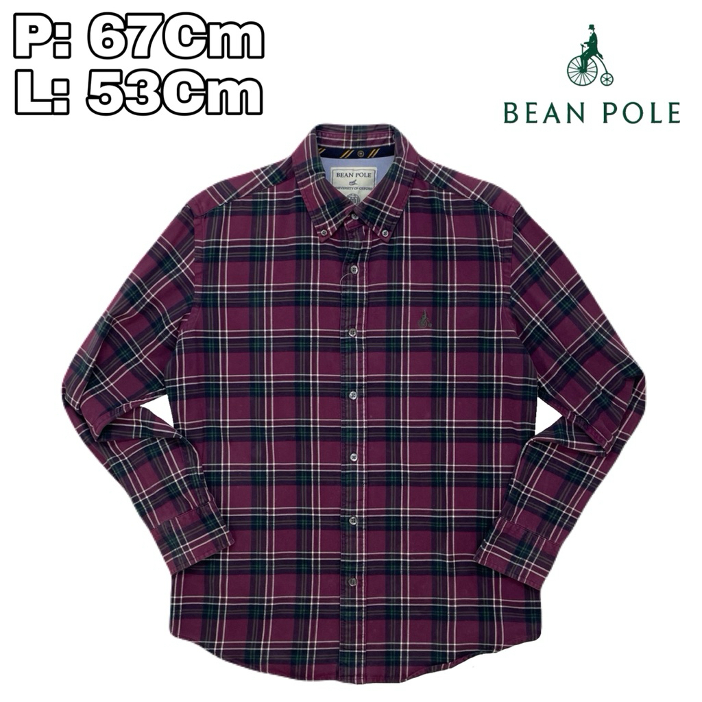 B17 Flannel Kemeja Outdoor Kemeja Tebal Pendaki Gunung BEANPOLE Original