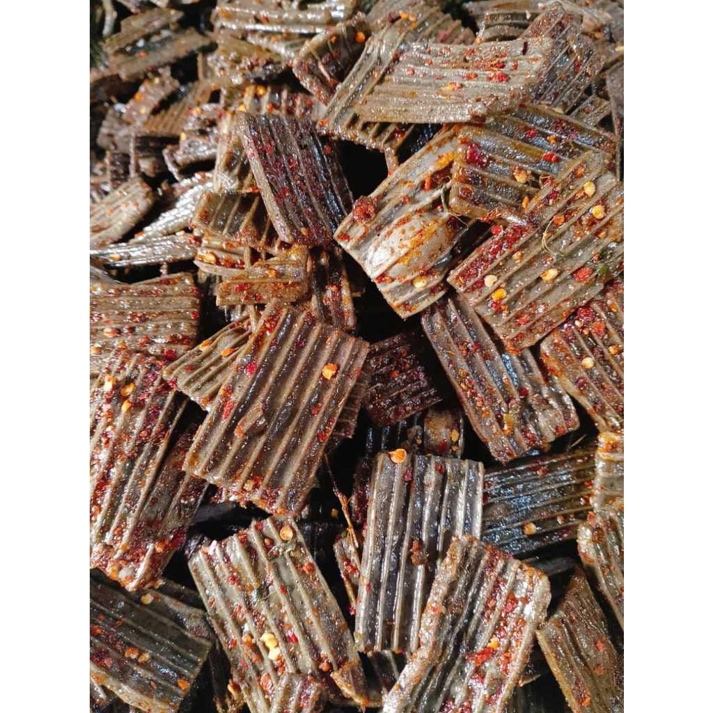 

Kerupuk jengkol (Asbes) pedas daun jeruk 250gram
