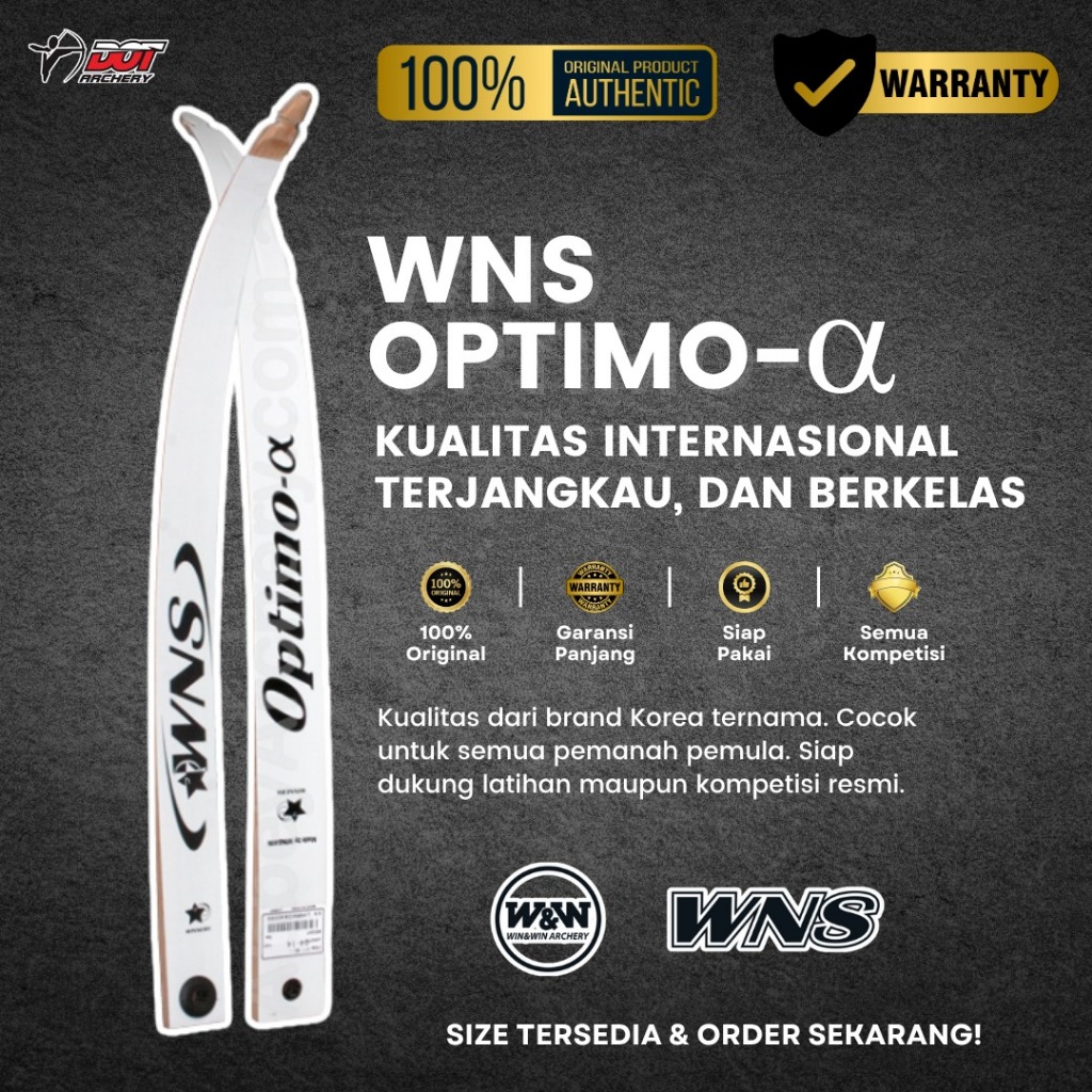 Limb Standar WNS Optimo Alpha Original Limbs Busur Panahan