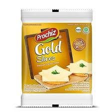 Prochiz Gold Slice Isi 2pcs Keju Slice Prochiz Isi 2 pcs/ Prochiz Sachet