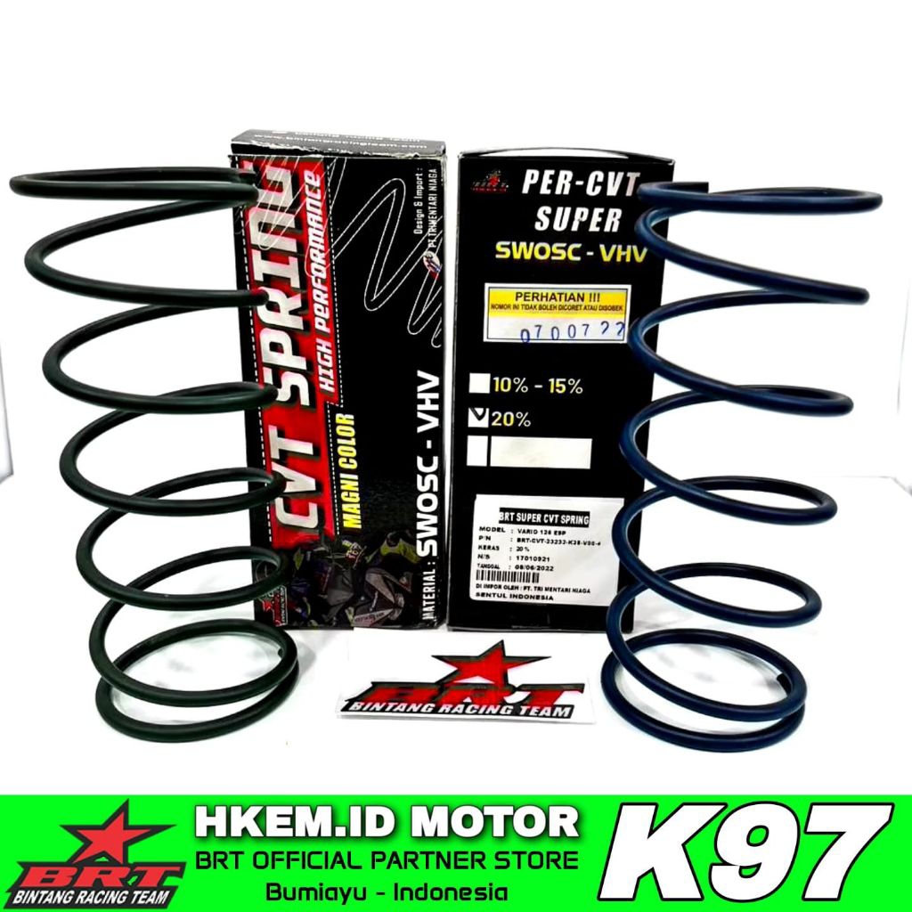 Per CVT BRT Vario 125 PCX 150 ADV Stylo 160 Akselerasi Lebih Cepat PerCVT 1000Rpm 1500 Rpm 2000Rpm V