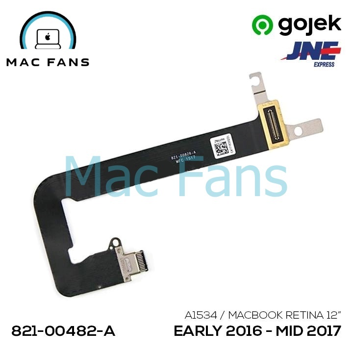 DC Jack Cable Power Board Connector USB C MacBook 12 A1534 Model 2016 2017