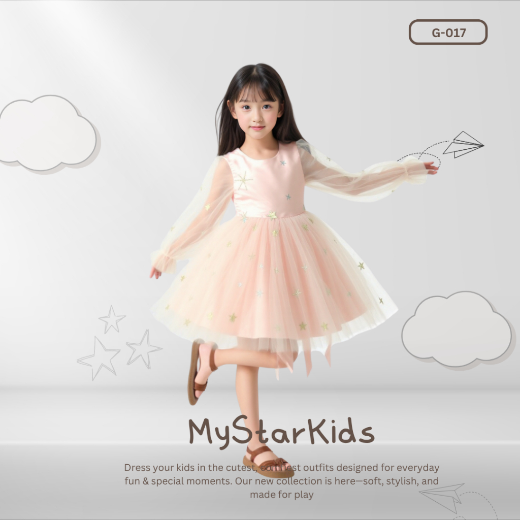 G17 GAUN ANAK// GAUN TILE SATIN// GAUN LENGAN PANJANGIMPOR//PREMIUM//COD//GRATIS ONGKIR//