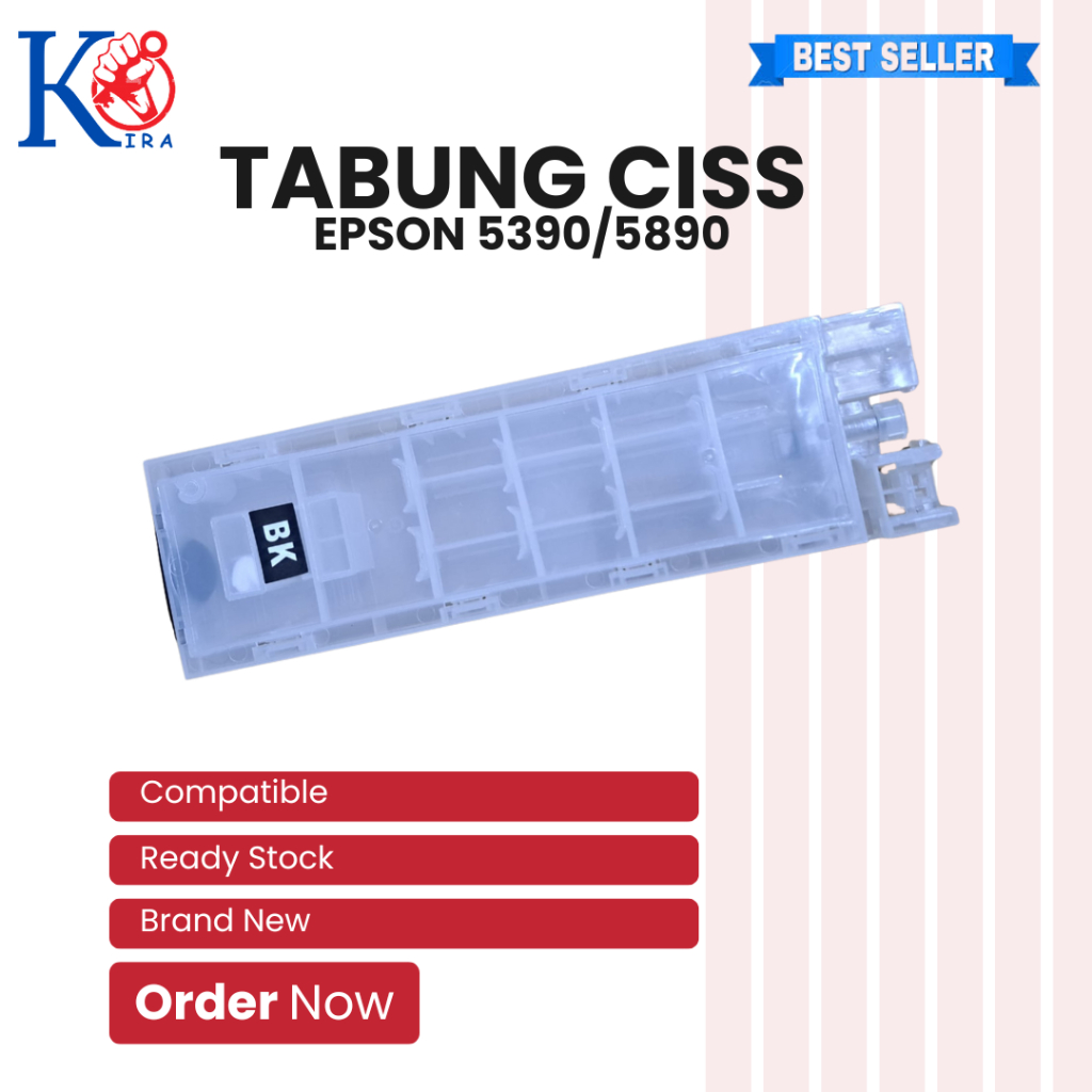 TABUNG TINTA CISS WF-C5390/5890 TANPA CHIP TANPA TINTA