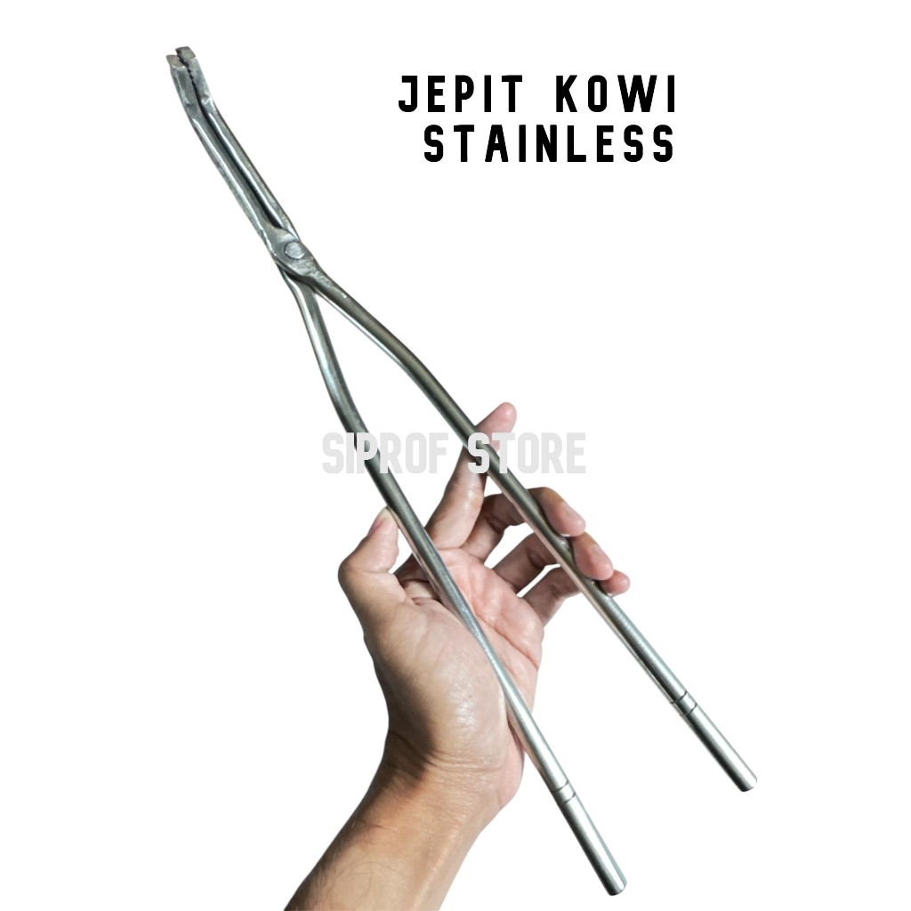 Capit Kowi / Jepit Kowi Lebur Emas Stainless