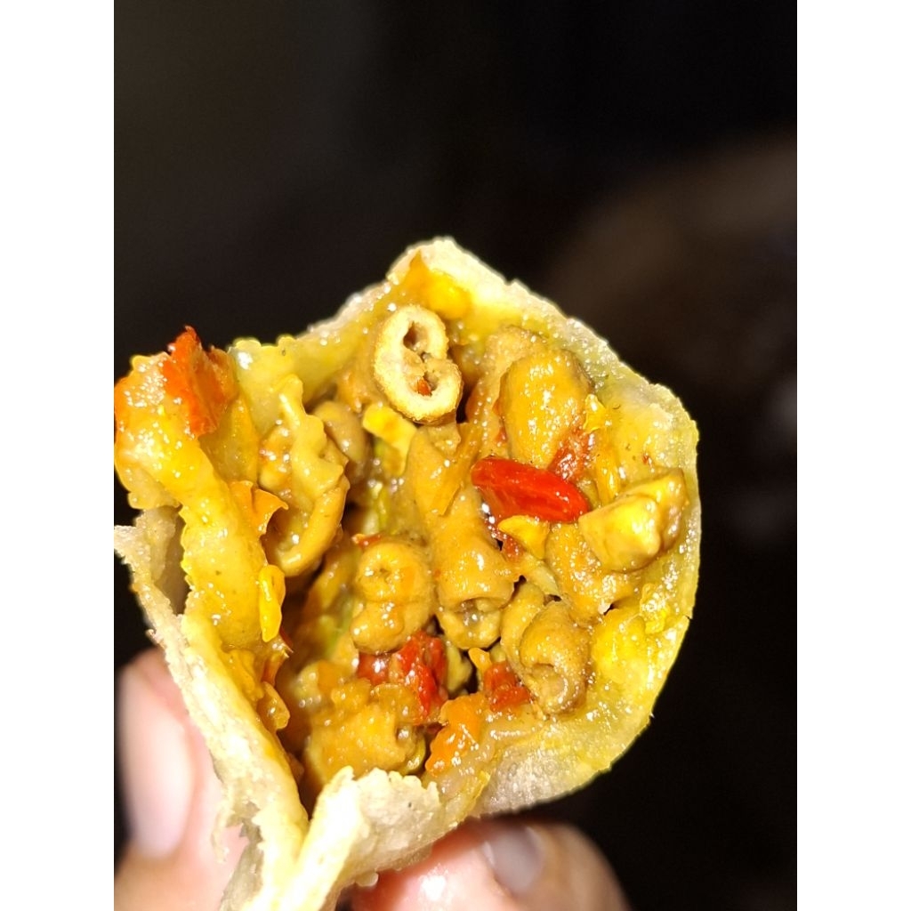 

Cireng isi usus pedas