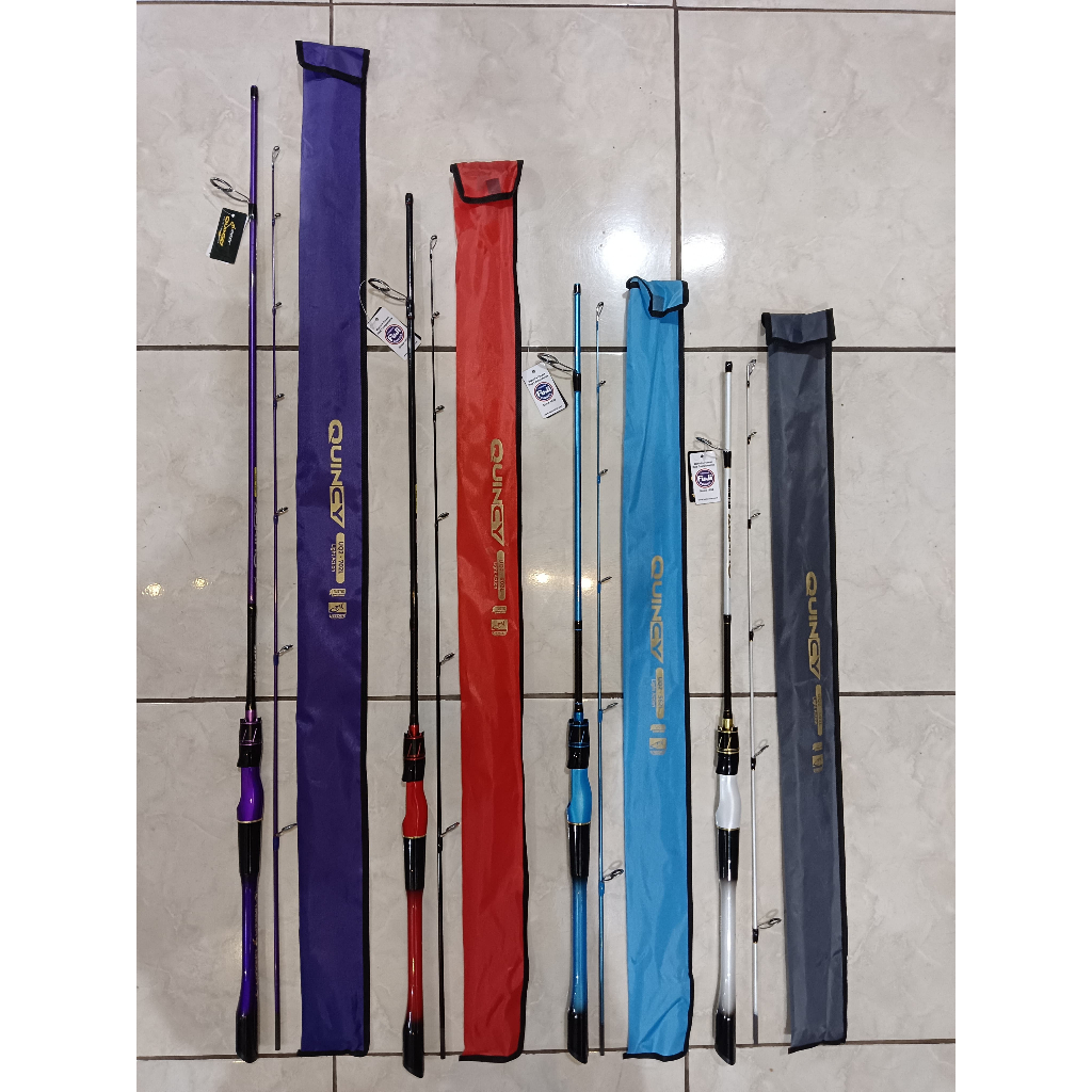 Joran Spinning Utecate Quincy Cincin Mixed Fuji Medium Light Karbon Solid