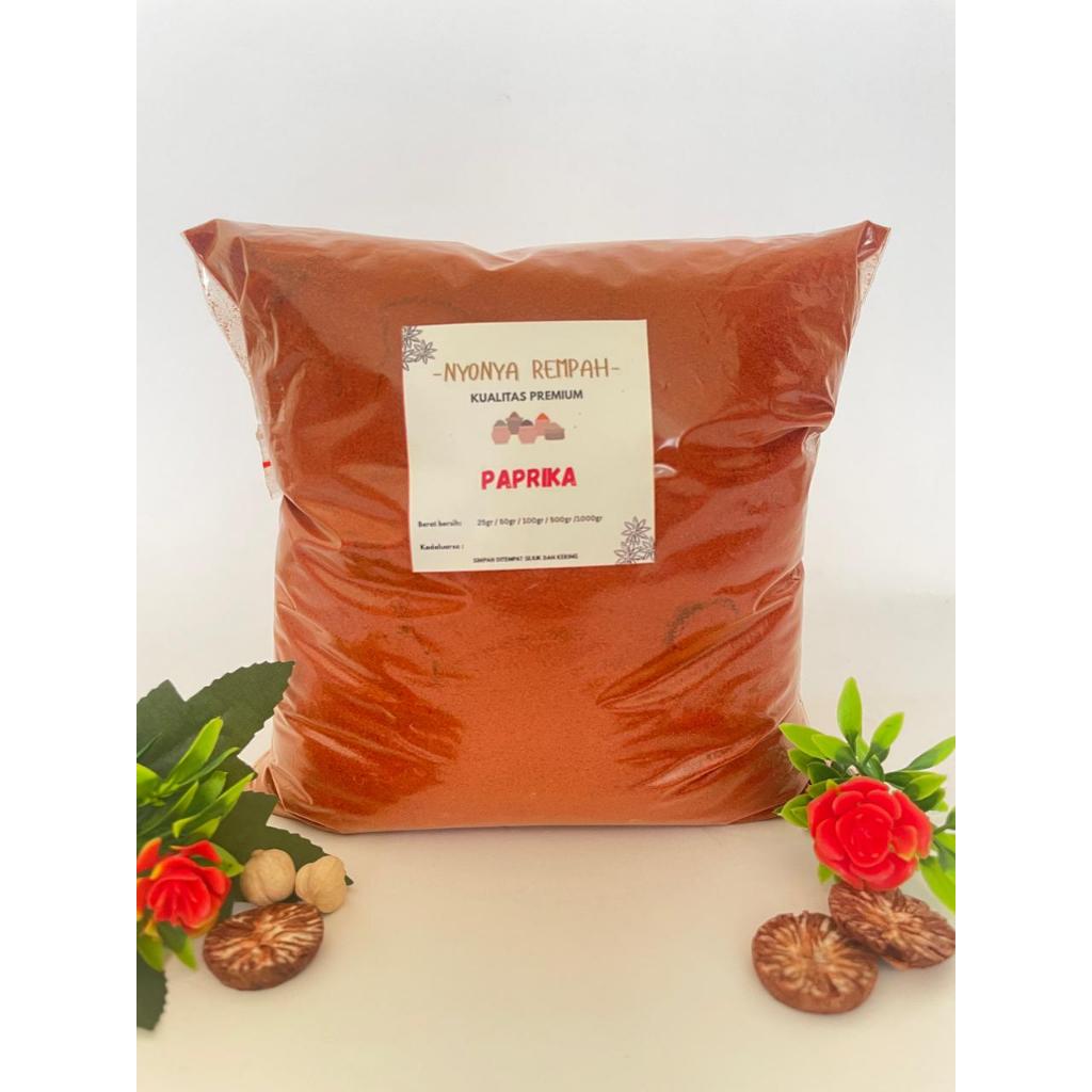 

Paprika Bubuk / Ground Paprika/ Bell Pepper Powder / Capsium Powder 1 Kilogram QUALITY PREMIUM - Nyonya Rempah