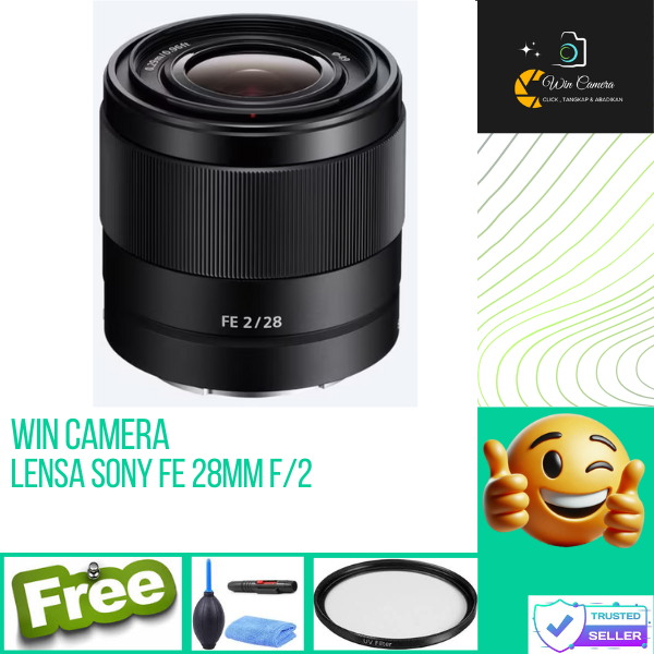 Lensa Sony FE 28mm f2 / Lensa Kamera Sony / Lensa Camera Sony / Lens Kamera Sony / Lens Camera Sony 
