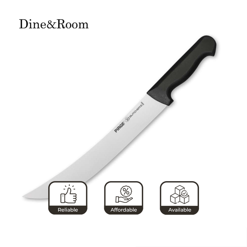 Dine & Room | PIRGE Butcher’s American Slicing Knife 30cm – Pisau Daging Premium Tajam Anti Karat As