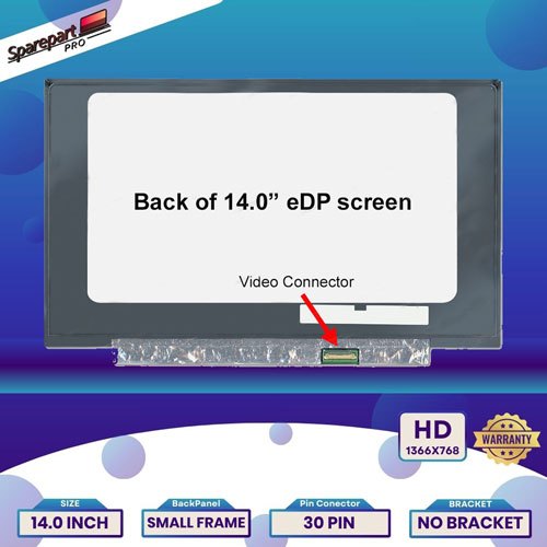 High Quality LED LCD Laptop HP 14S-CF0131TU 14S-CF0130TU 14S-CF3040TU 14.0 30pin SF NB - Garansi