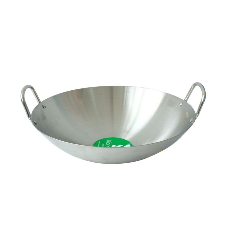 Wajan Kuali Penggorengan Stainless Komodo 43 cm / Cookware / Fry Pan