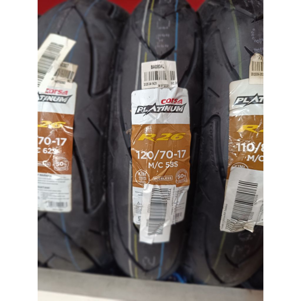 BAN CORSA R26 120/70-17 (ORIGINAL 100%)