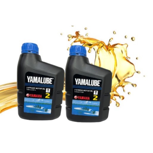 OLI YAMALUBE 2T STROKE MOTOR OLI OUTBOARD 1LITER / OLI YAMALUBE 1 LITER