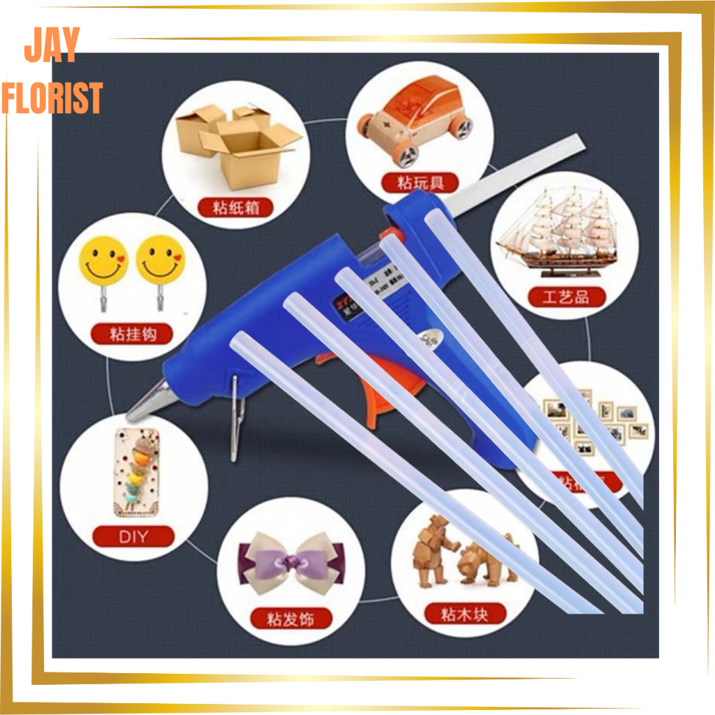 

U02_GLUELEM ISI ULANG LEM TEMBAK REFILL LEM TEMBAK LEM BAKAR KECIL GLUE GUN STICK LEM LILIN TRANSPARAN BENING