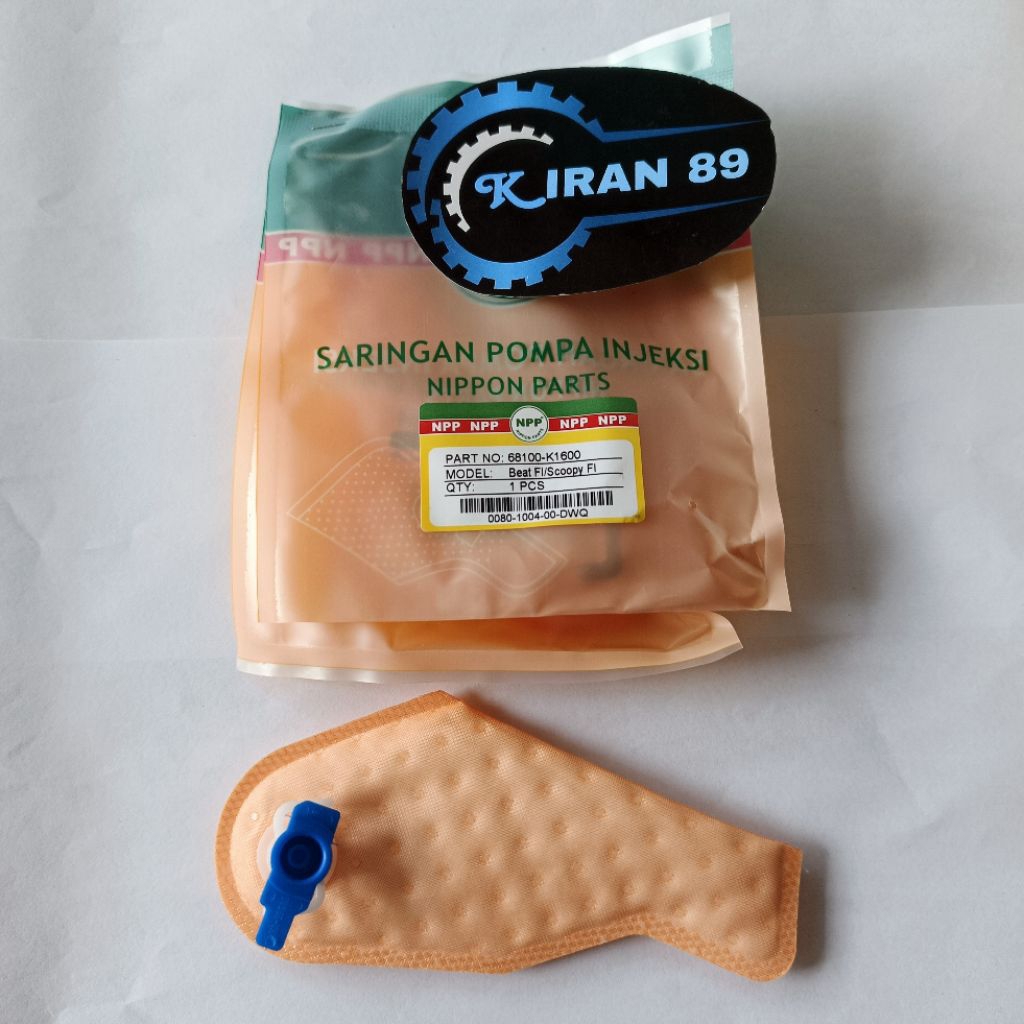 Filter Saringan Bensin Fuel Pump Pempes Beat FI Scoopy FI Spacy FI K16 Saringan Pompa Injeksi Ori Np