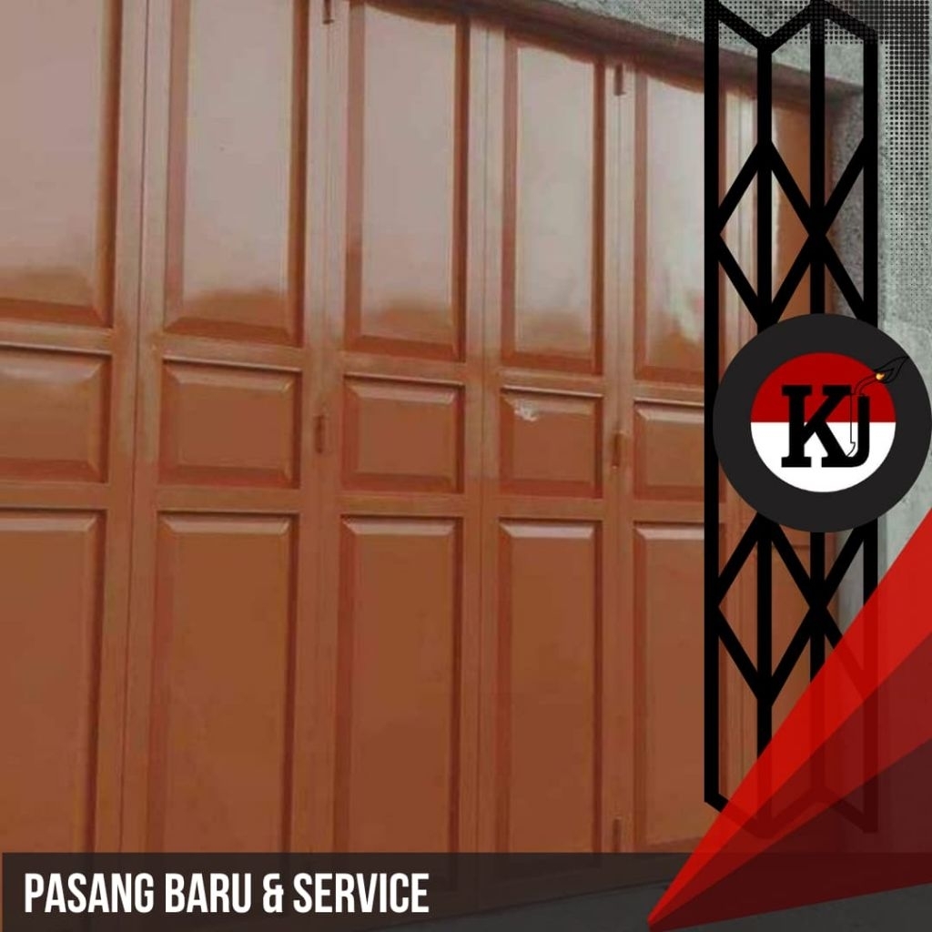 Pintu Lipat Besi
