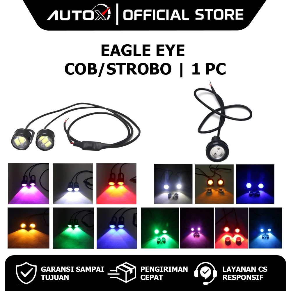 Lampu Sein Mata Elang Vario 125 150 & Beat Pop Street & Scoopy & Mio S M3 & Tiger & ADV & Supra & RX