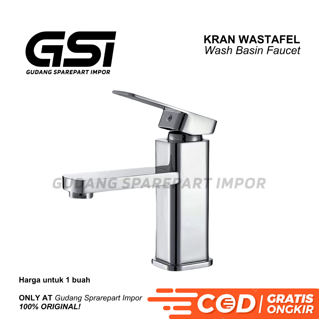 Kran Wastafel Panas Dingin / Wash Basin Faucet Plastik Keran Air