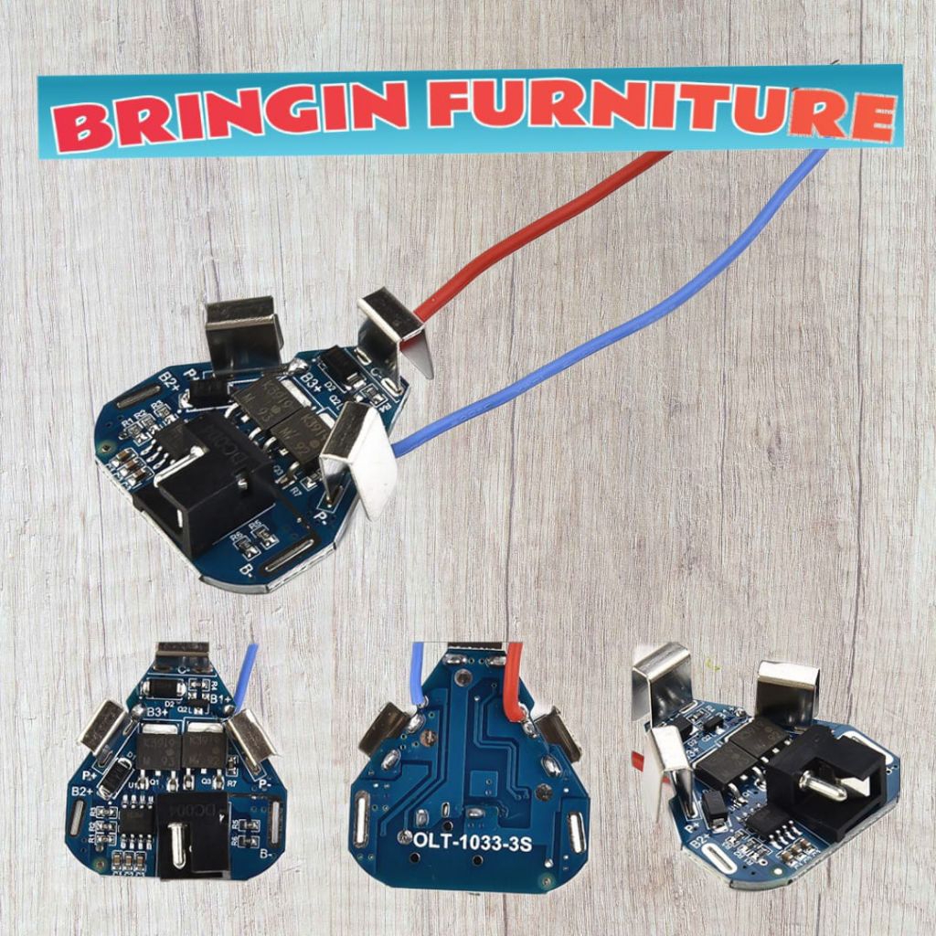 Bms modul baterai 3s bor cordless gerinda 12v 13v 15v 98v 198v cordless lithium bisa buat jld xennon