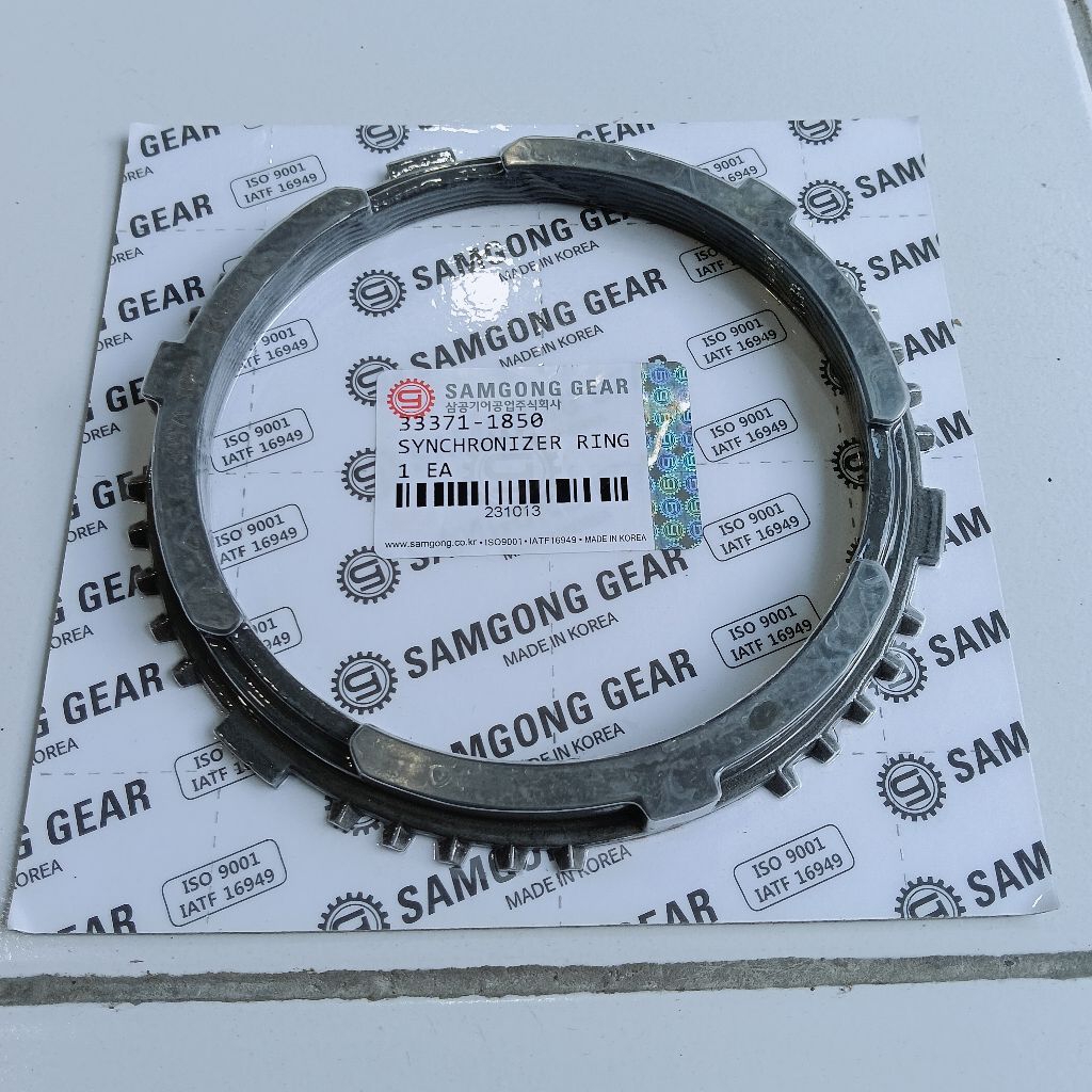 SYNCHROMESH SYNCHRONIZER RING HINO 33371-1850/E0021/MODEL STEEL SAMGONG GEAR KOREA