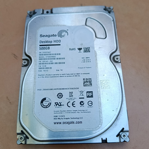 (BEKAS) Harddisk SEAGATE 500GB SATA