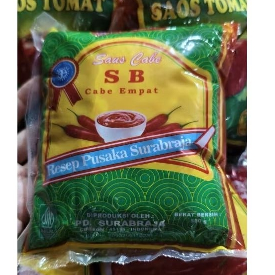 

Saus Cabe SB Cabe Empat 550ml