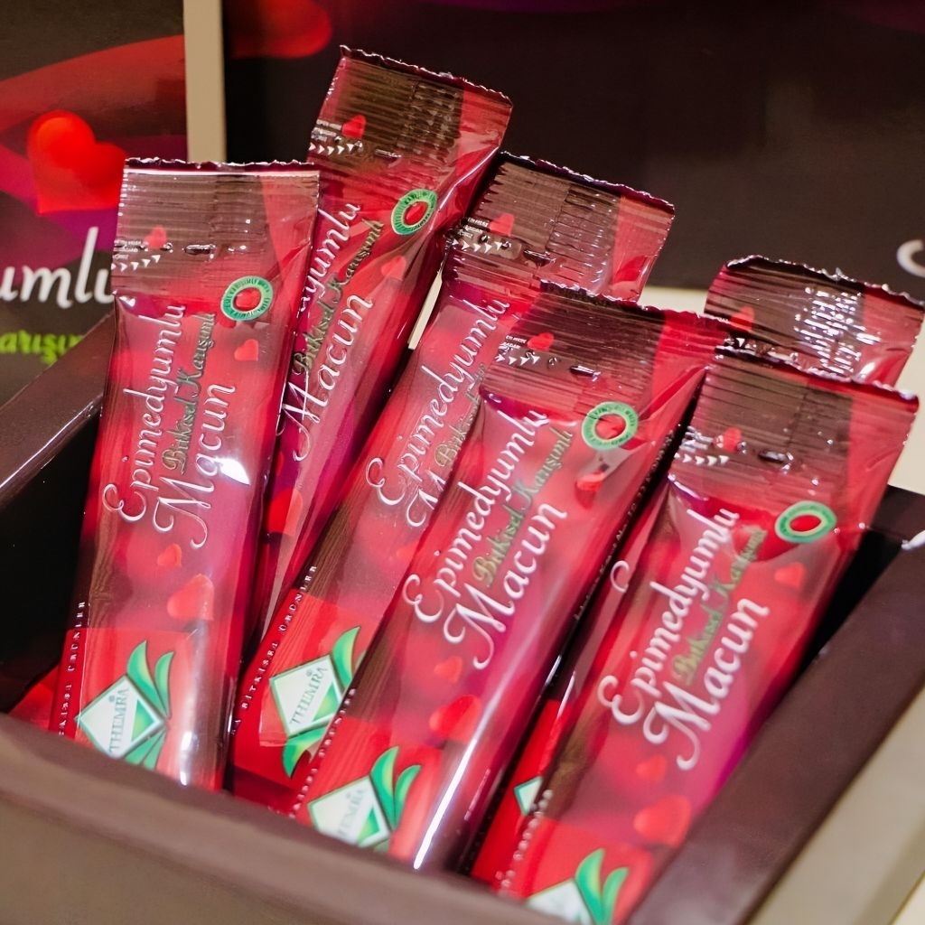 

Madu Macun Turki Original Terlaris-Madu Turki-Madu Sachet-Macun Epimedyumlu Honey-Macun Turki-Macun Turki Themra-Madu Cinta Turki Kemasan Sachet 12gram