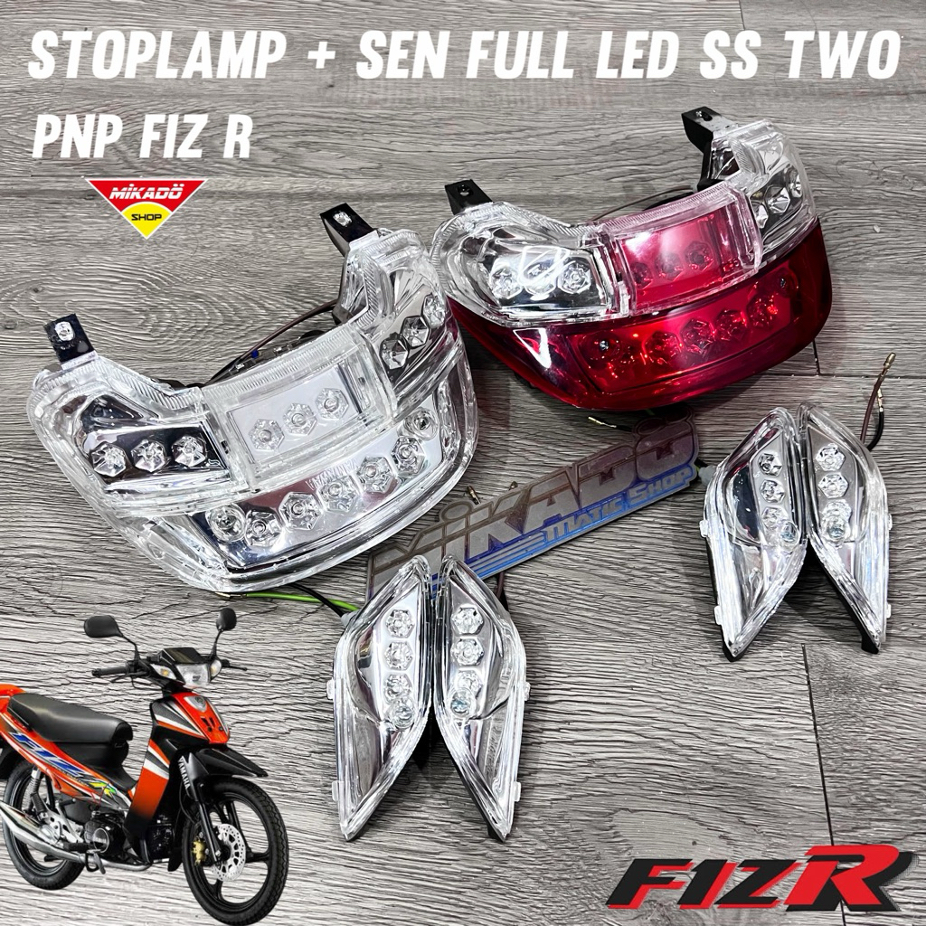 STOPLAMP LED FIZ R SS TWO MALAYSIA F1ZR FIZR LAMPU BELAKANG SEN VARIASI REM