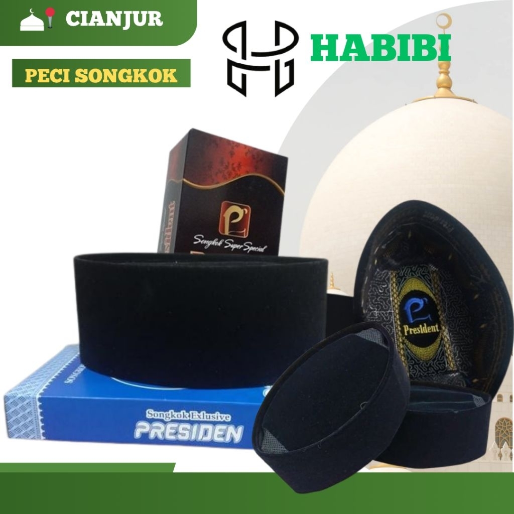 peci Kopiyah songkok president premium