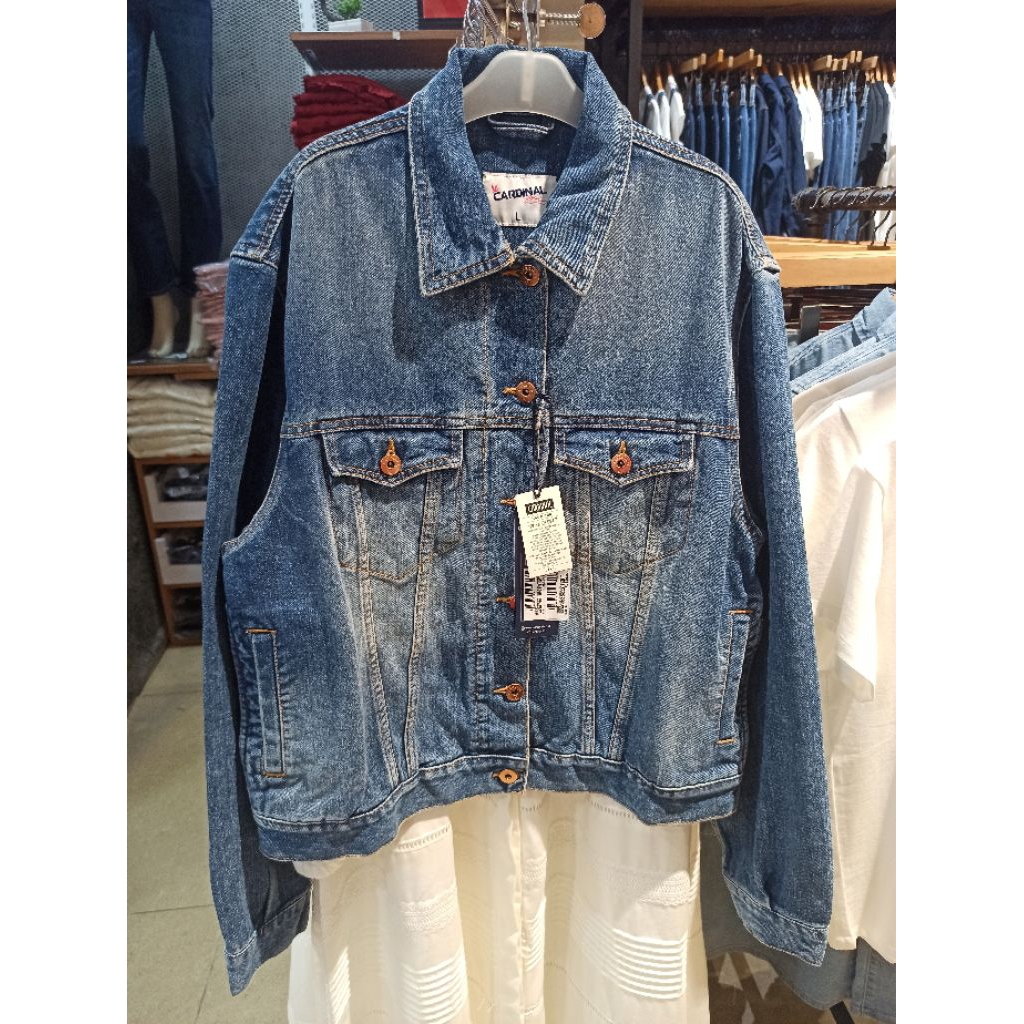 Jaket denim cewek CARDINAL GIRL NEW M-XXL