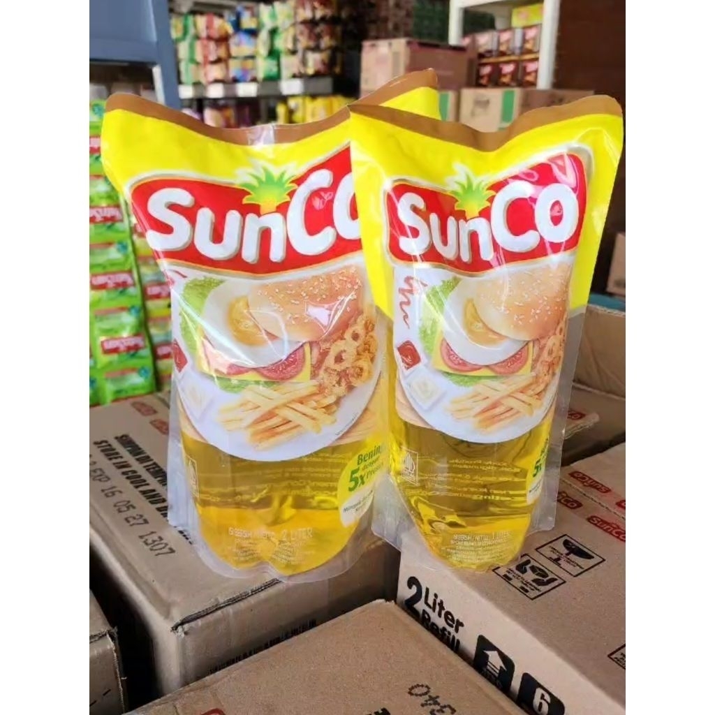 

PAKET Minyak Goreng Sunco kemasan 2L ISI 2pcs