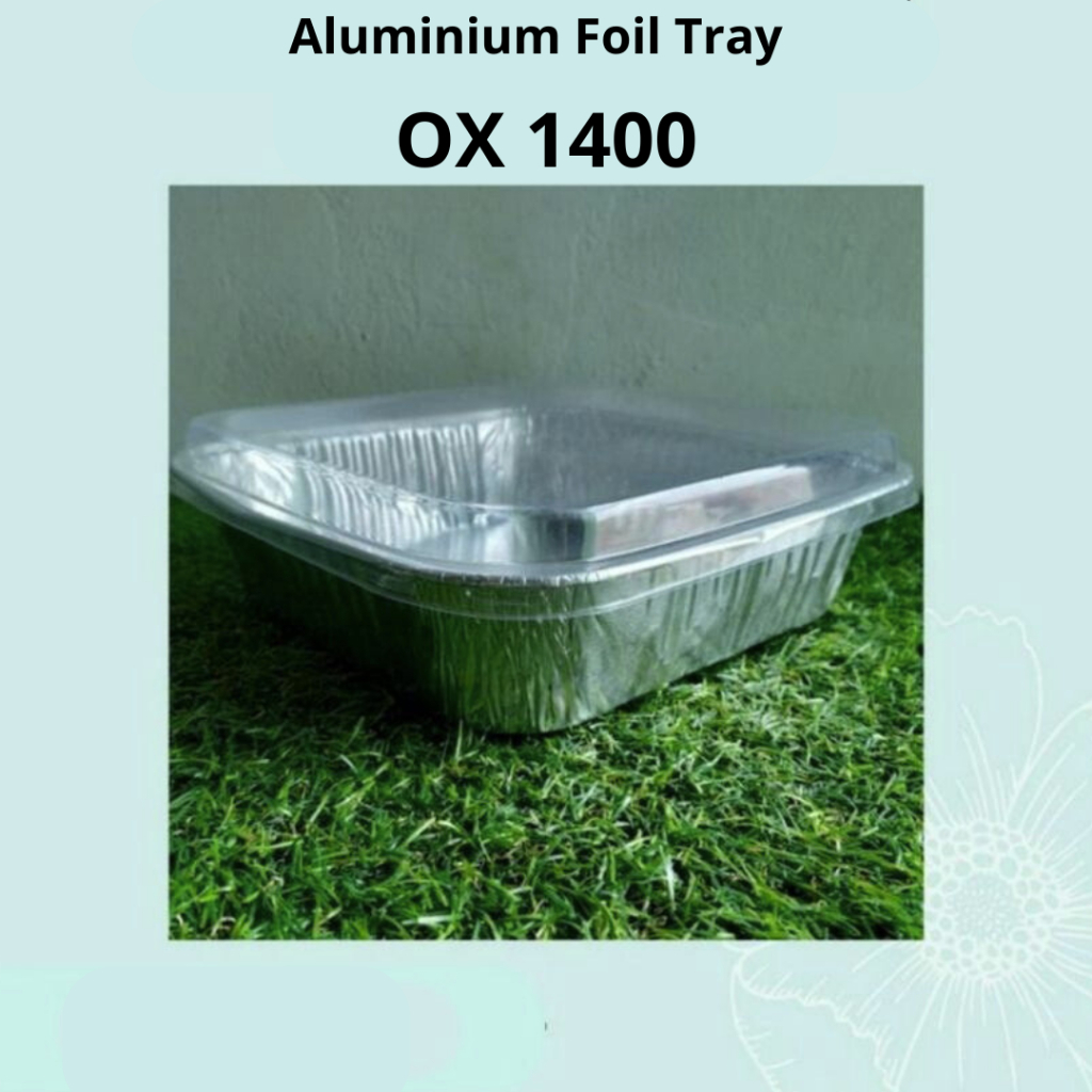 [10pcs] Alumunium Foil Tray OX-1400