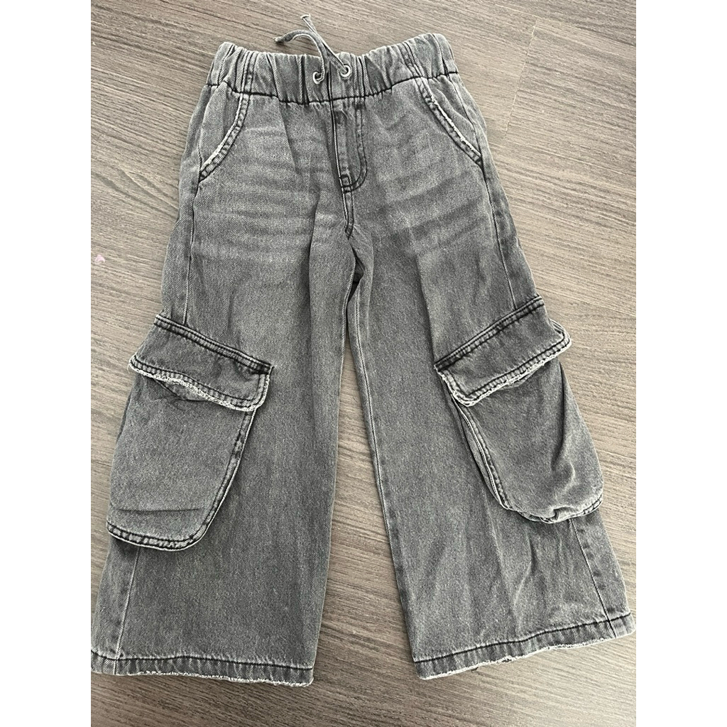 zara kids original cargo denim anak